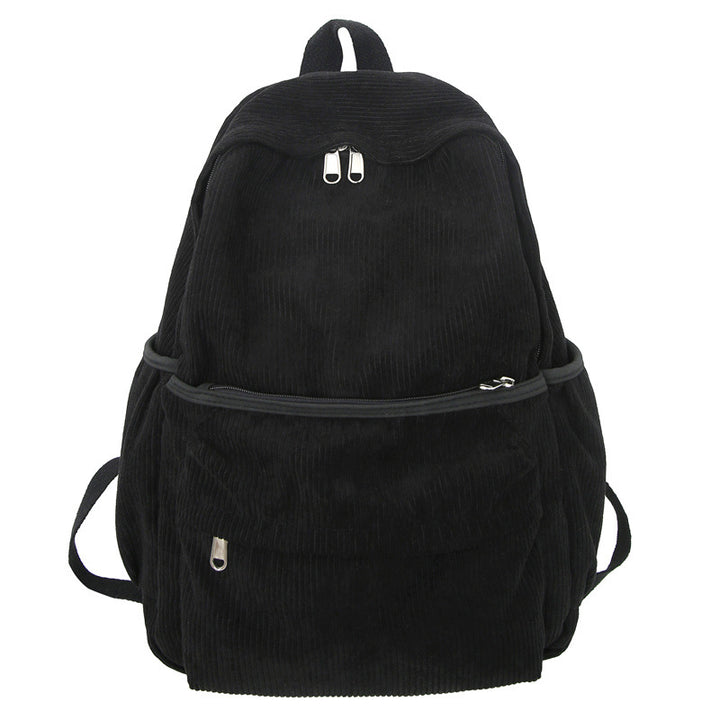 Cozy Corduroy School Backpack Kalsten