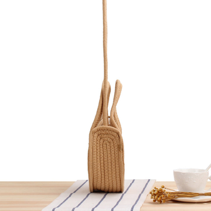 Round Macrame Shoulder Bag Kalsten