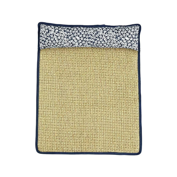 Unisex nan cooling sisal sleeping mat with padded neck pillow for pets Kalsten