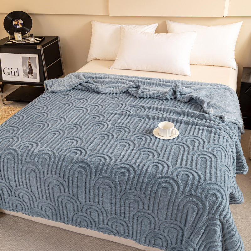 Textured Midweight Decorative Blanket