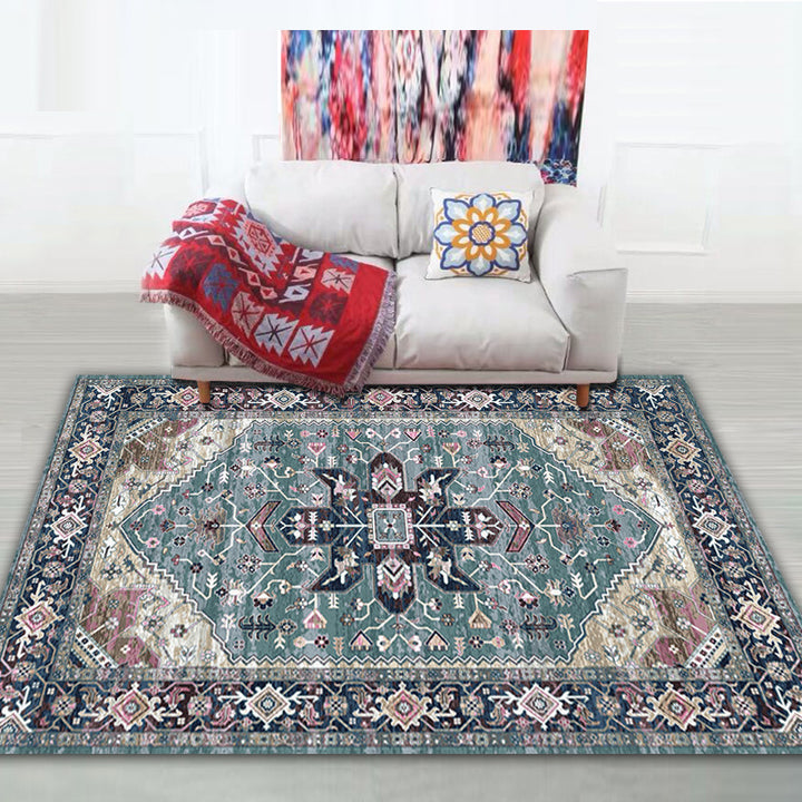 Decorative Oriental Inspired Carpet