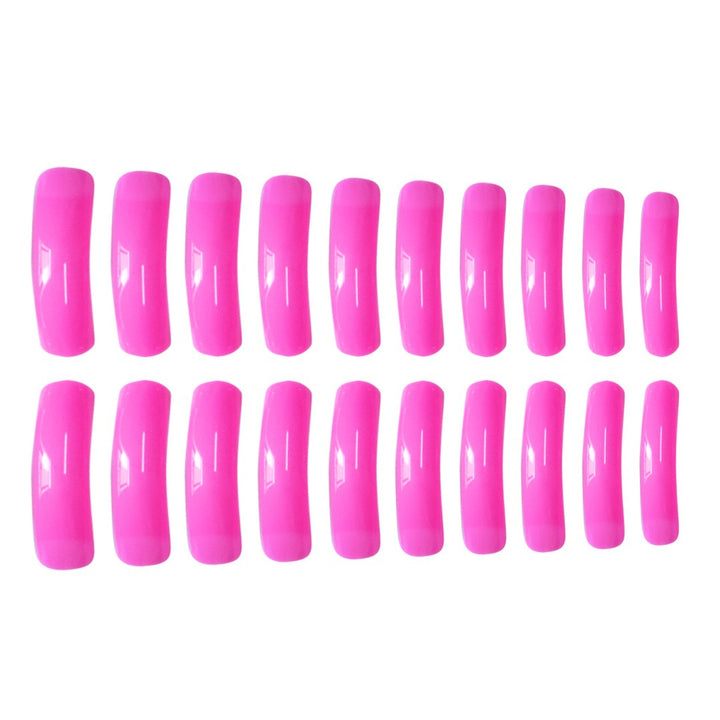 Glossy Long Press-On Nails Kalsten