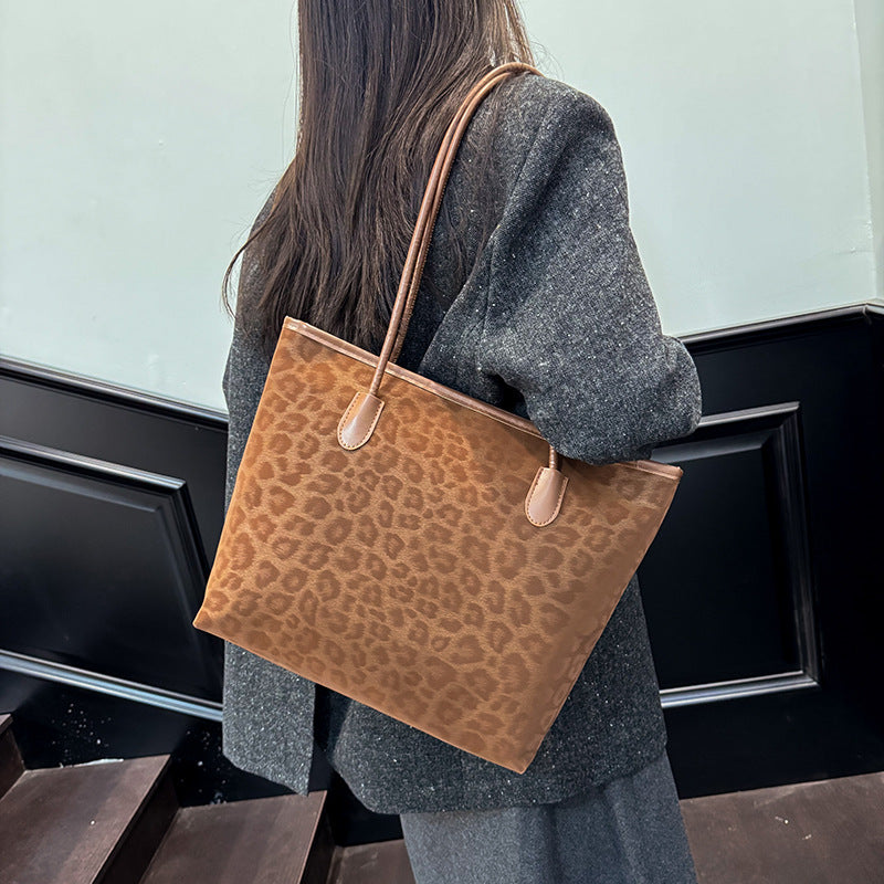 WoStylish Leopard Print Tote Bag Kalsten