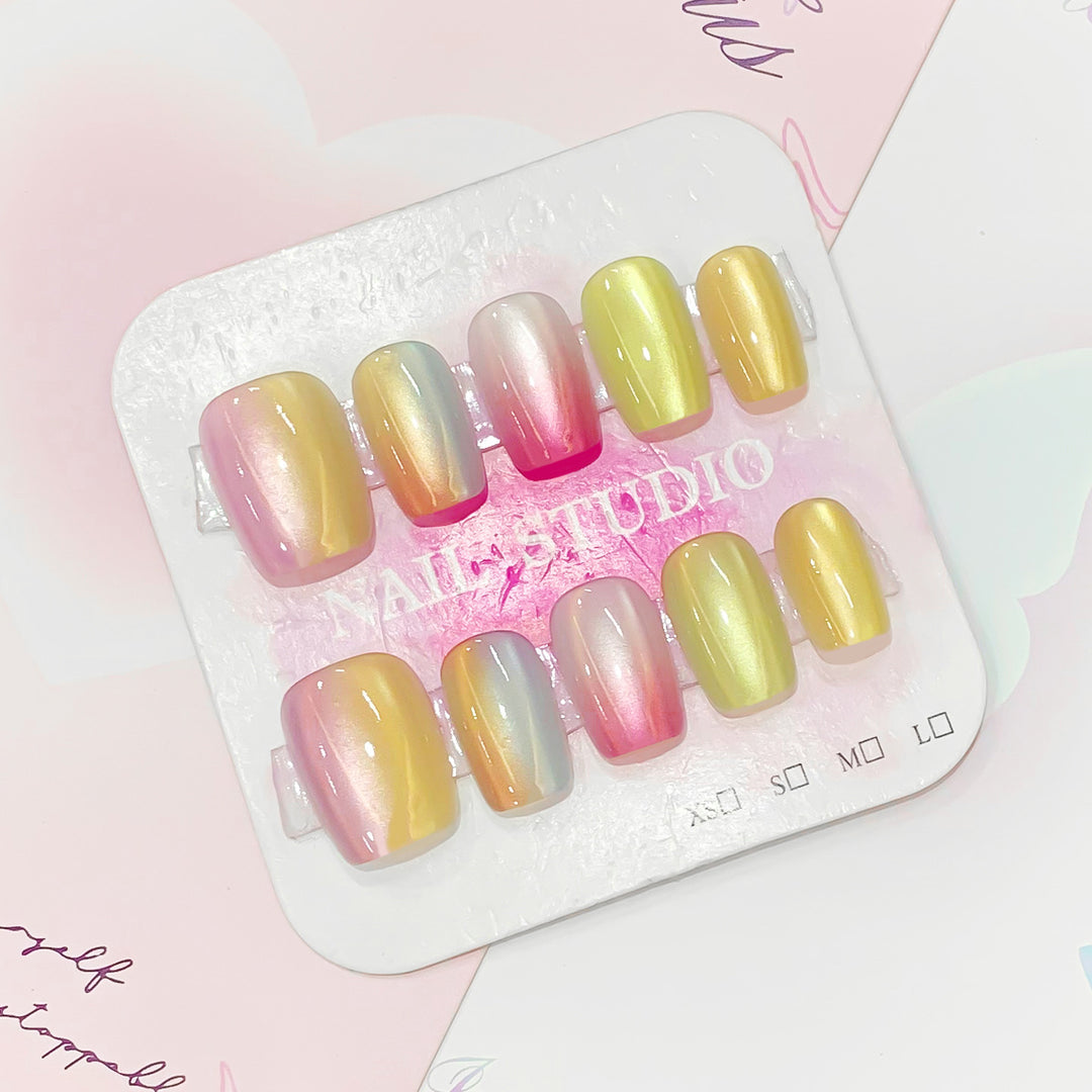 Gradient Color Art Nails Kalsten