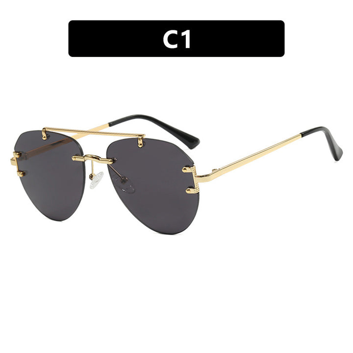 Ladies trendy sunglasses in elegant, polygonal design Kalsten
