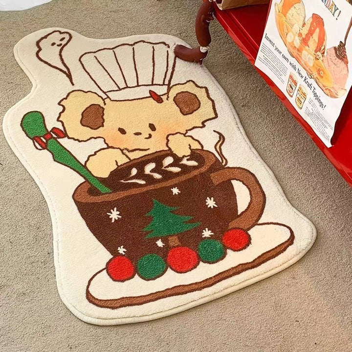 Decorative Holiday-Themed Bath Mat Kalsten
