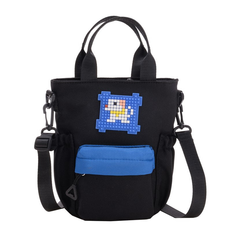 Mini handbag with colorful accents and practical carrying system Kalsten