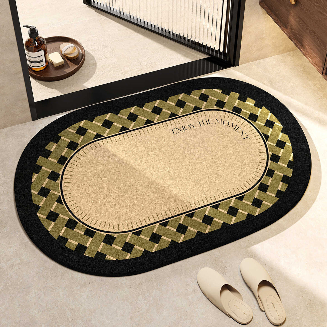 Decorative Non-Slip Bath Mat Kalsten