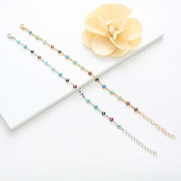 Multi-Colored Evil Eye Bracelet Kalsten