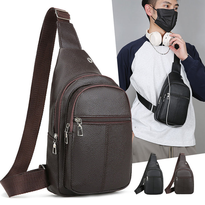 Premium Leather Sling Backpack Kalsten