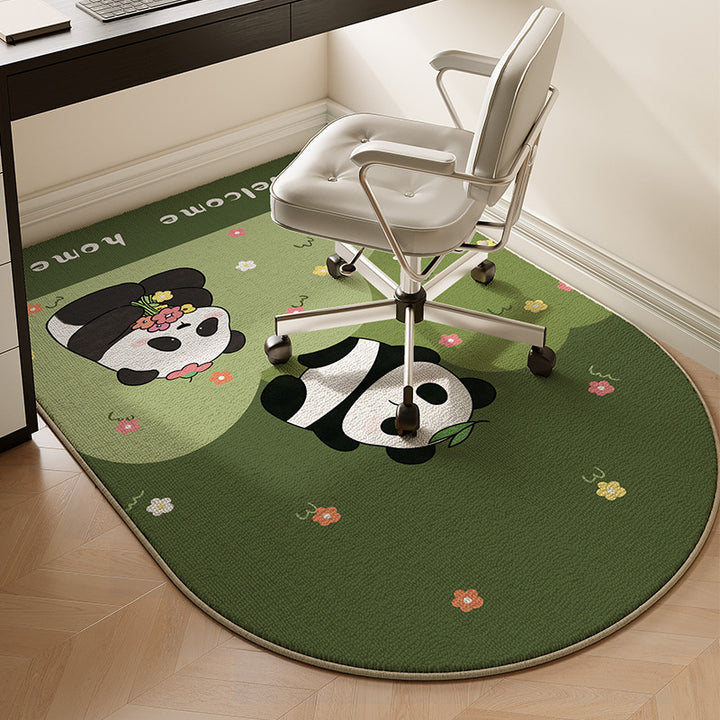 Cute Animal-Themed Plush Area Rug for Home Decor
