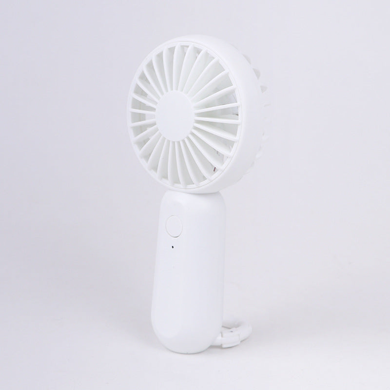 Unisex portable mini hand fan with USB charging and carrying strap Kalsten