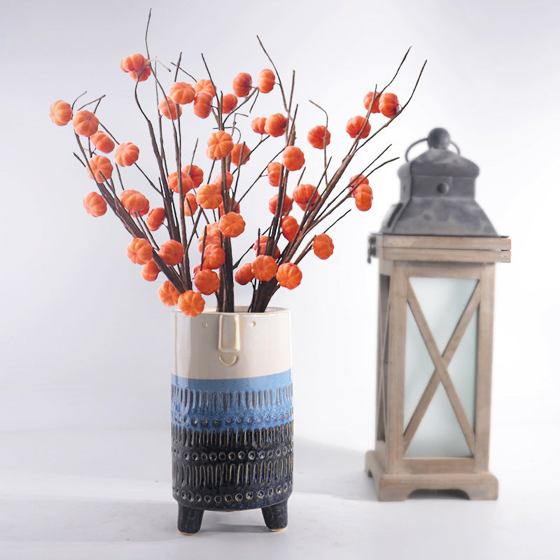 Decorative plant pot with facial features Kalsten