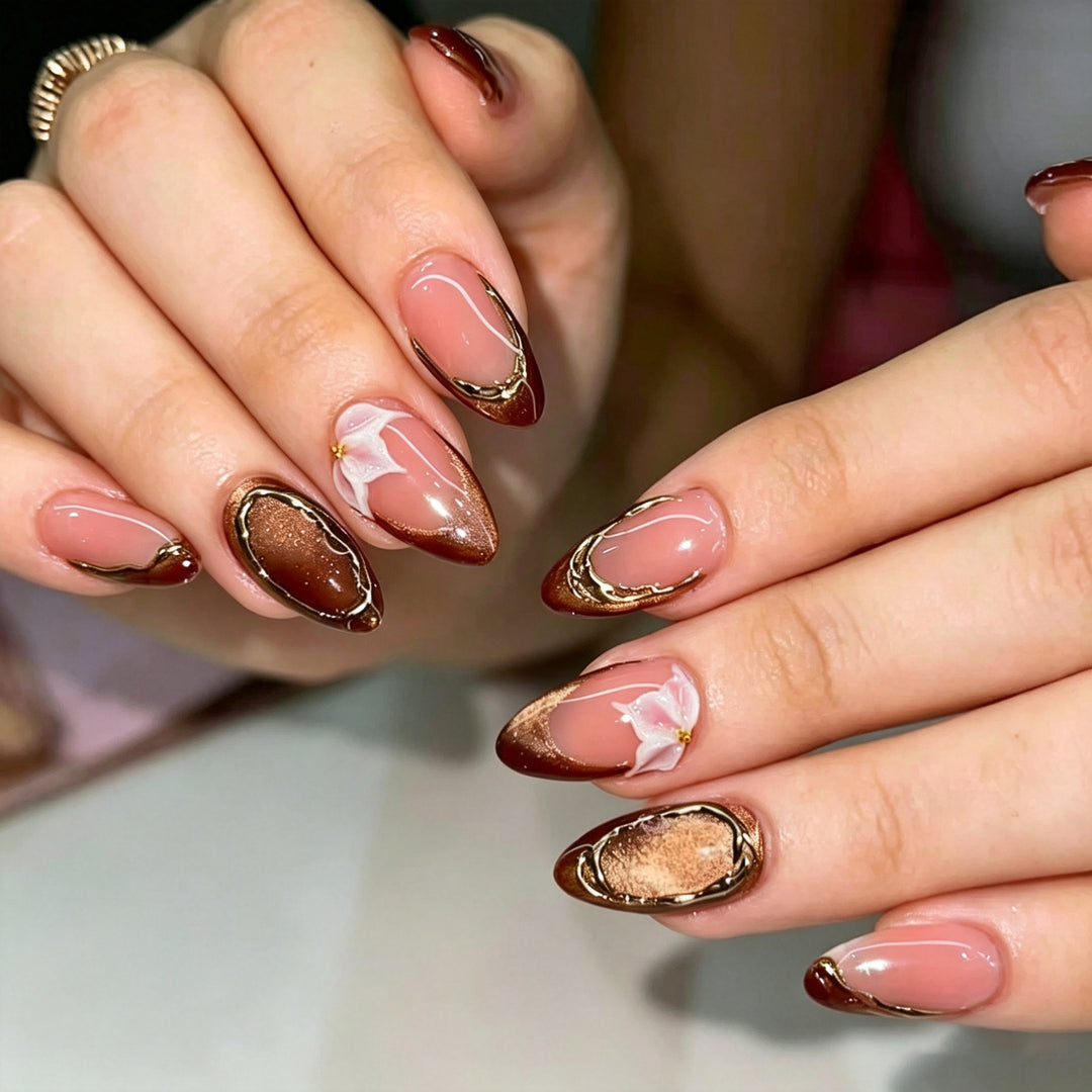 Elegant Press-On Nail Set