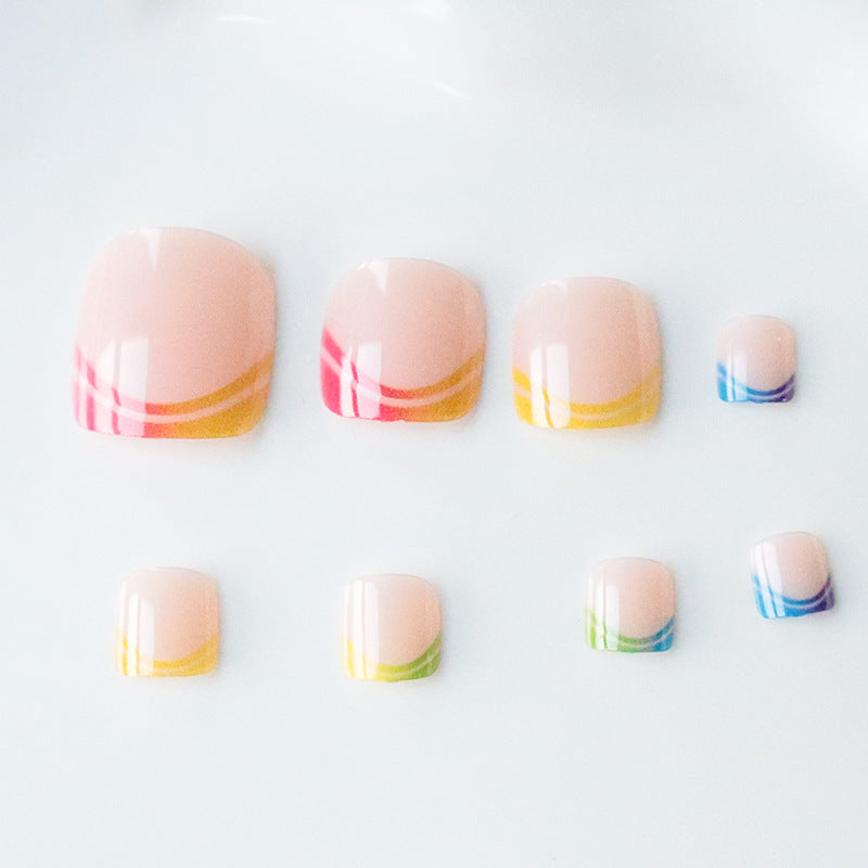 Vibrant Decorative Toe Nail Art Kalsten