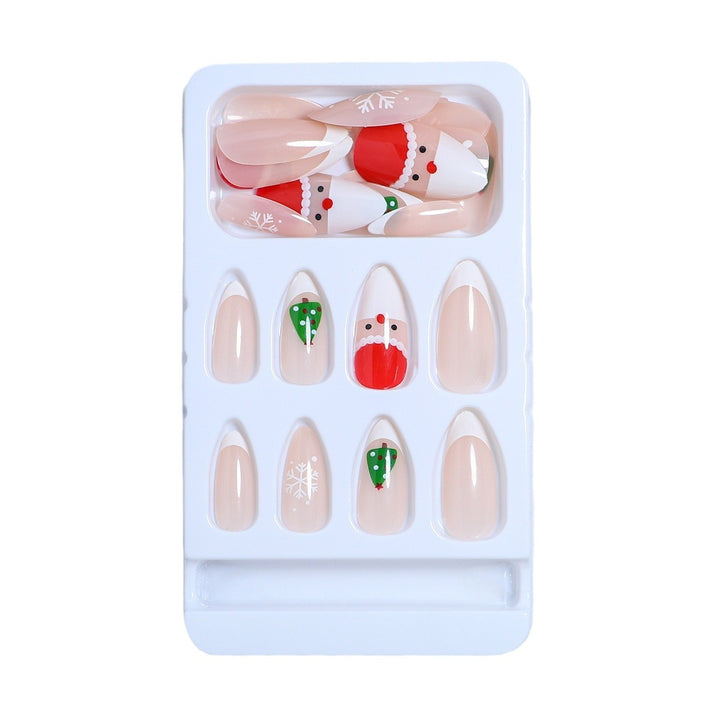 Festive Seasonal Press-On Nail Art Kalsten