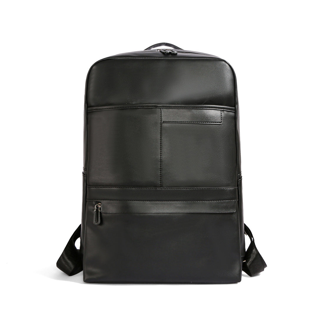 Premium Leather Travel Laptop Backpack