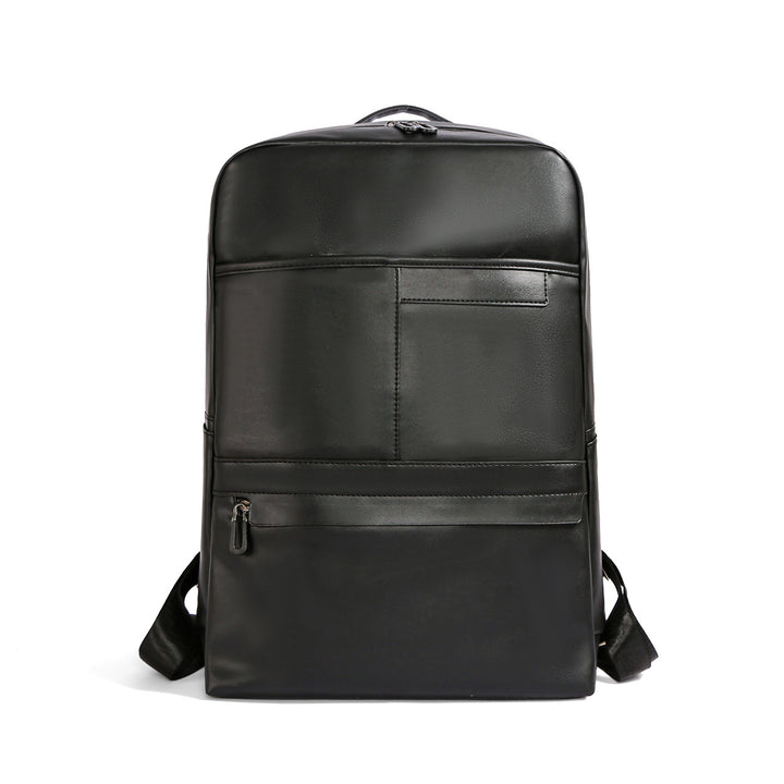 Premium Leather Travel Laptop Backpack