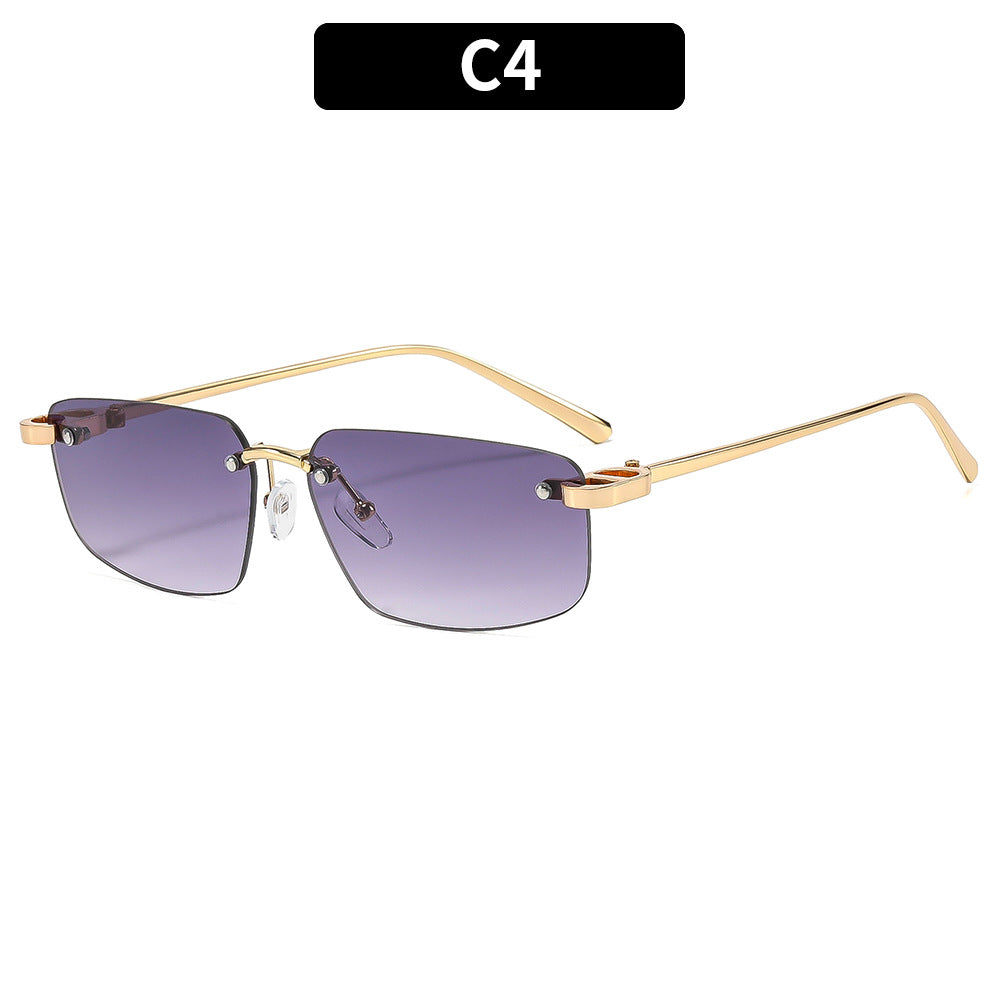 Minimalist Rectangular Sunglasses