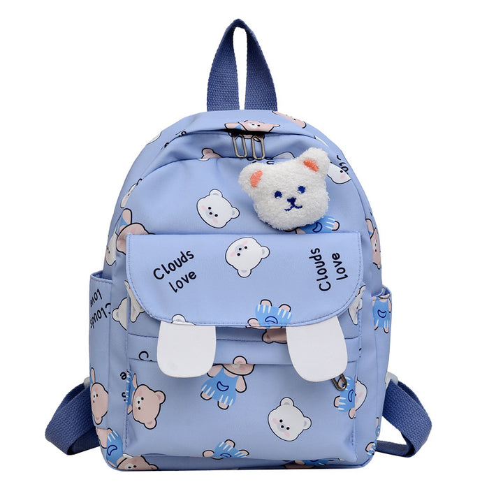 Cute Plush Bear-Themed Mini Backpack Kalsten