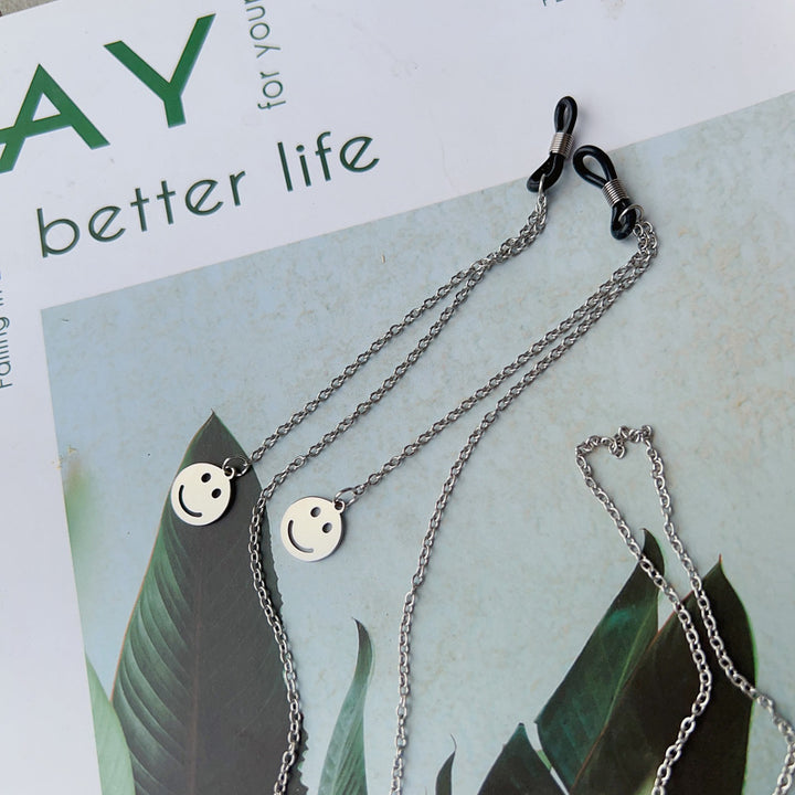 Chic Smiley Face Eyewear Chain Kalsten
