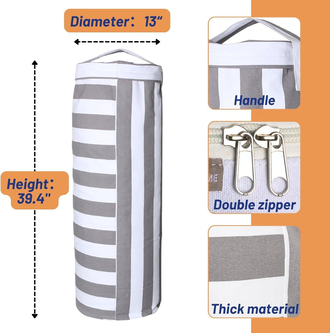 Storage container with practical carrying handle and stylish design Kalsten