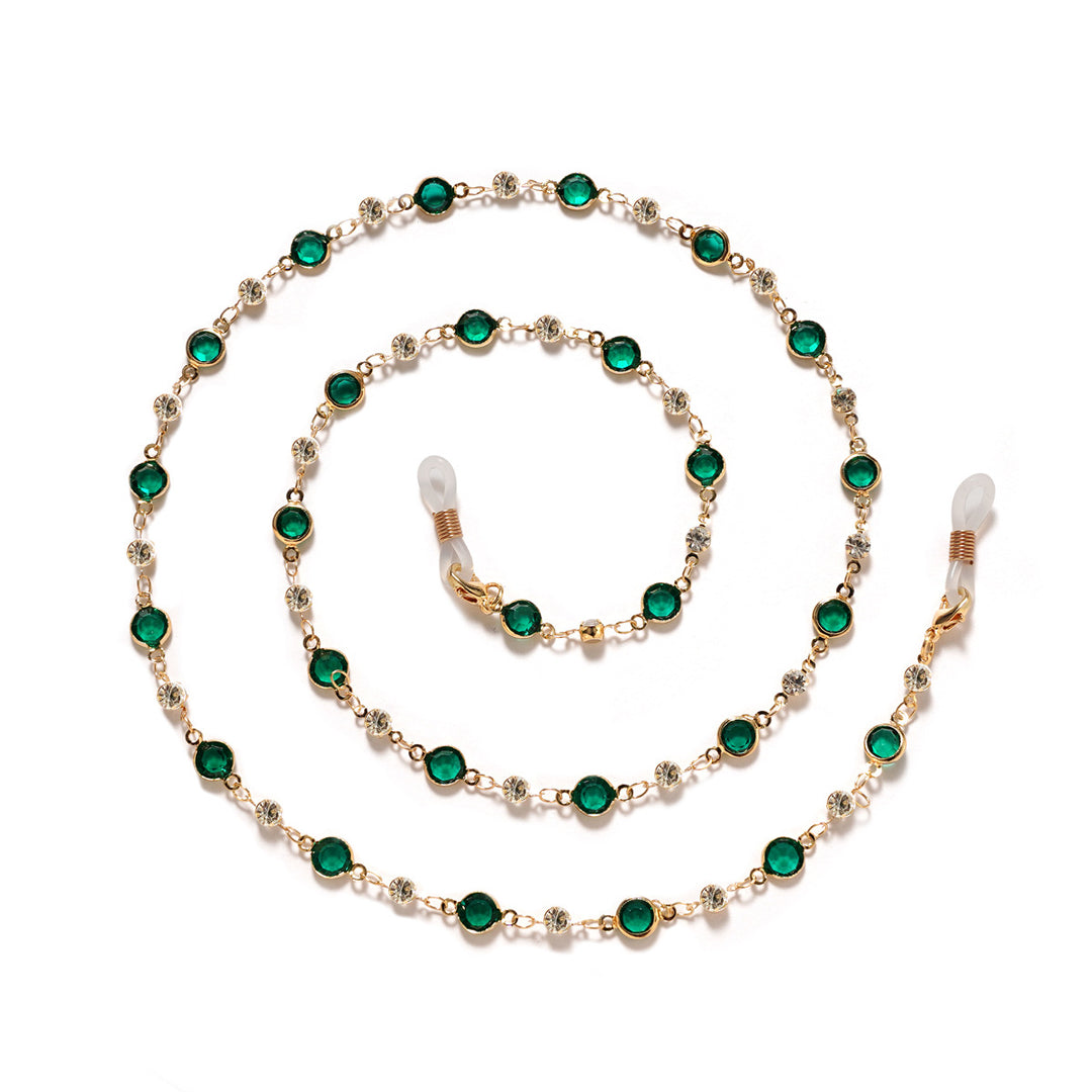 Decorative Crystal Eyewear Chain Kalsten