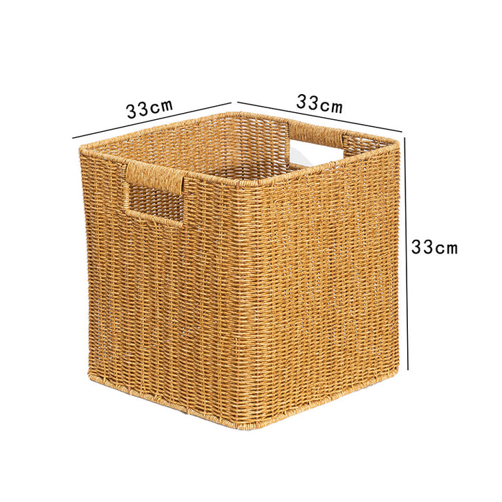 Rectangular Woven Storage Basket Kalsten