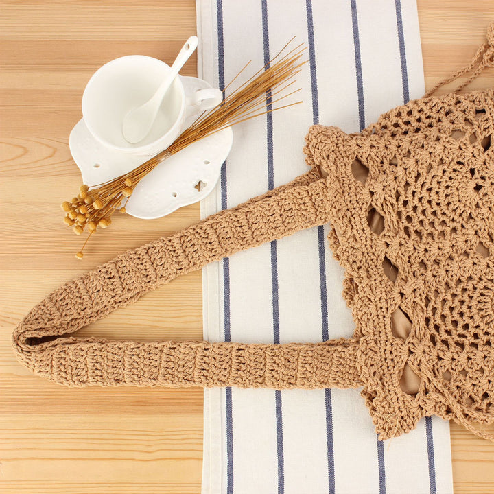 Large crochet bag with adjustable carrying strap Kalsten