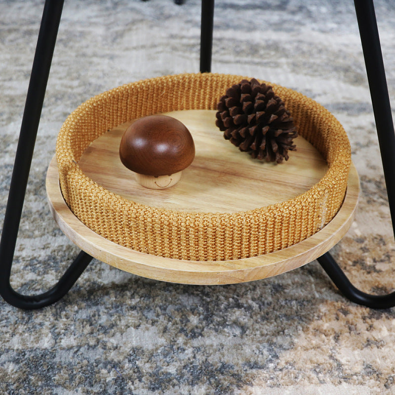 Decorative Round Woven Coffee Table Kalsten