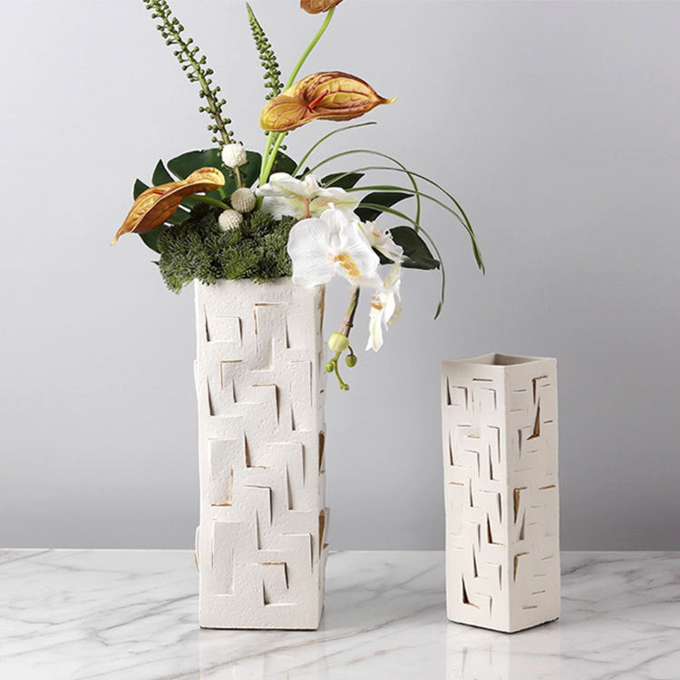 Modern Decorative Textured Ceramic Vase