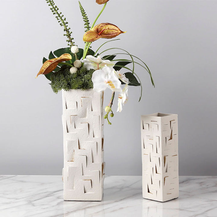 Modern Decorative Textured Ceramic Vase