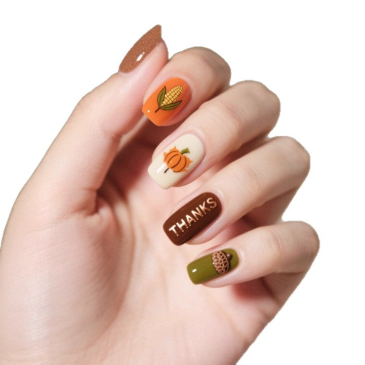 Themed Autumn Nail Art Set Kalsten