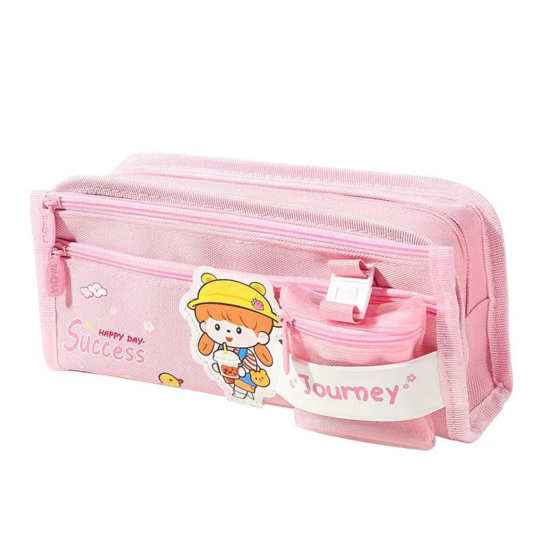 Stylish Multi-Compartment Pencil Case