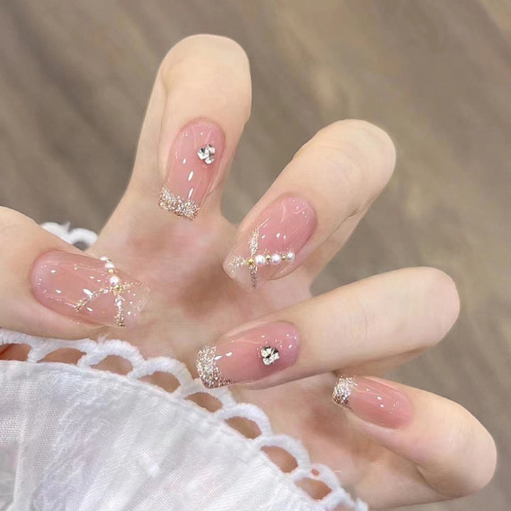 Artificial nails with heart design Kalsten