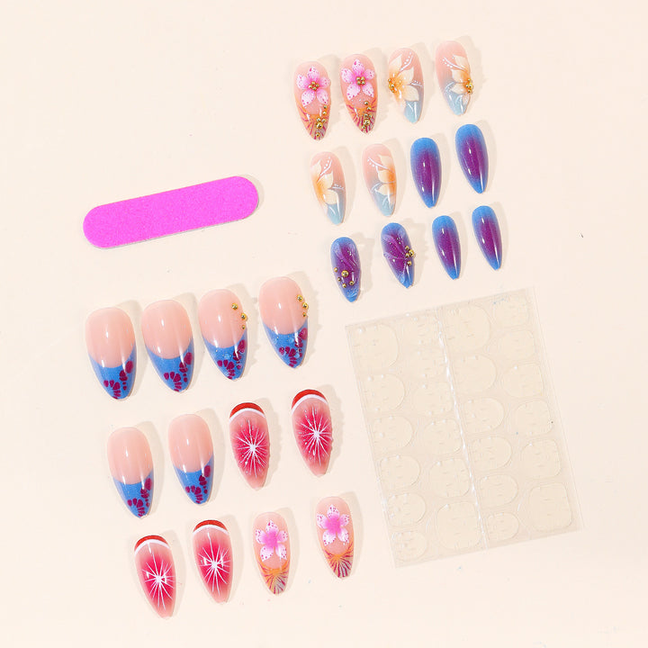 Floral Elegance Nail Art Set Kalsten
