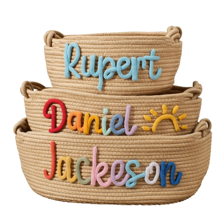 Playful Storage Basket in Bunny Design Kalsten