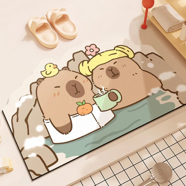 Cute Bear-Themed Plush Area Mat Kalsten