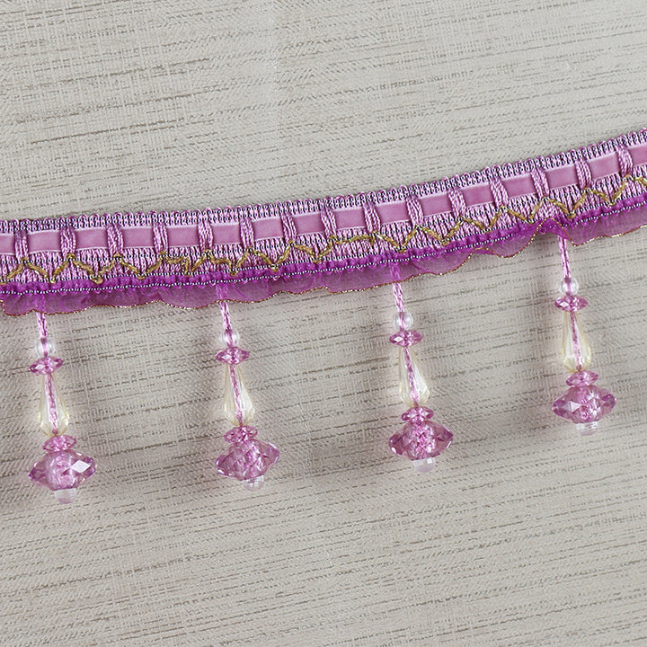 Decorative lace trim with pearls Kalsten