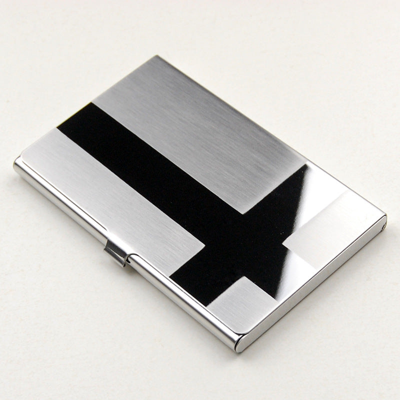 Elegant Stainless Steel Business Card Case