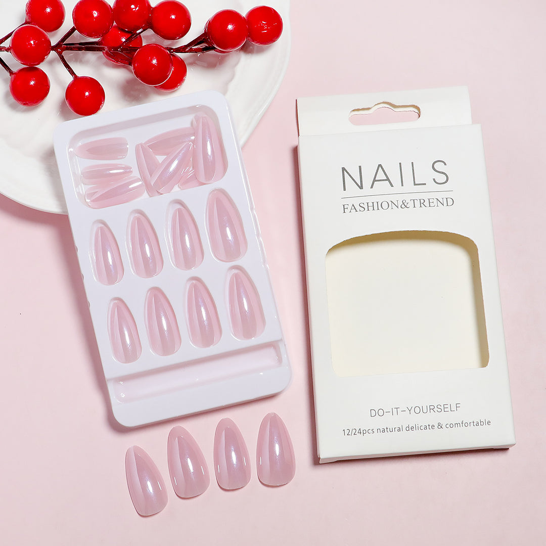 DIY Natural Finish Press-On Nails Kalsten