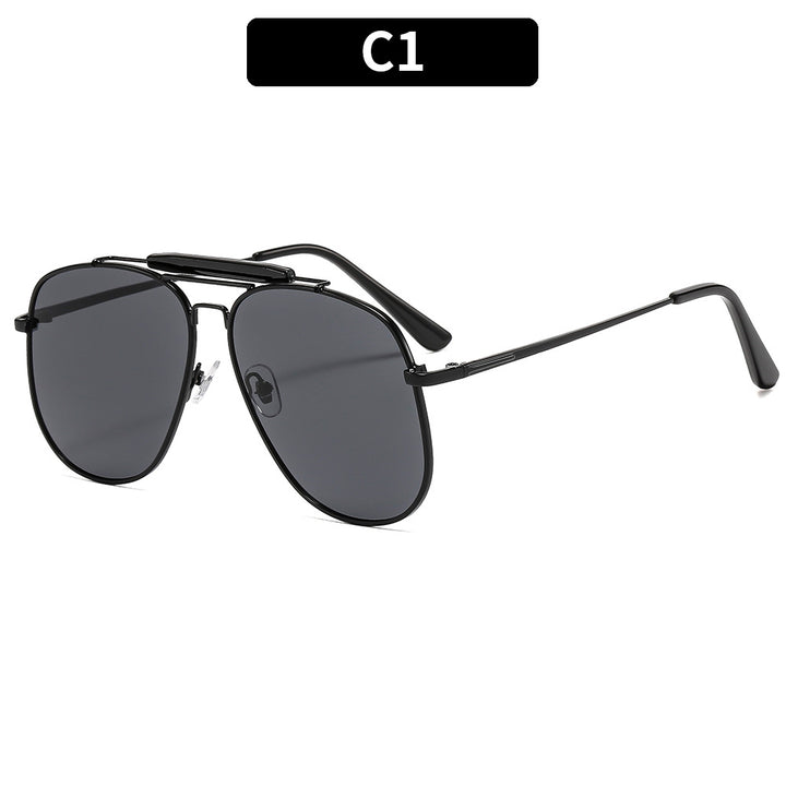Stylish Retro Aviator Sunglasses