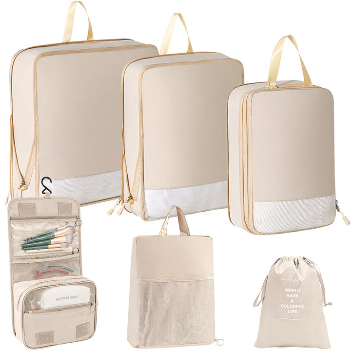 Travel Bag Set with Versatile Compartments and Pockets Kalsten