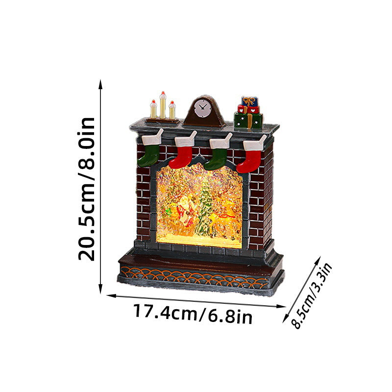 Decorative fireplace figure Kalsten