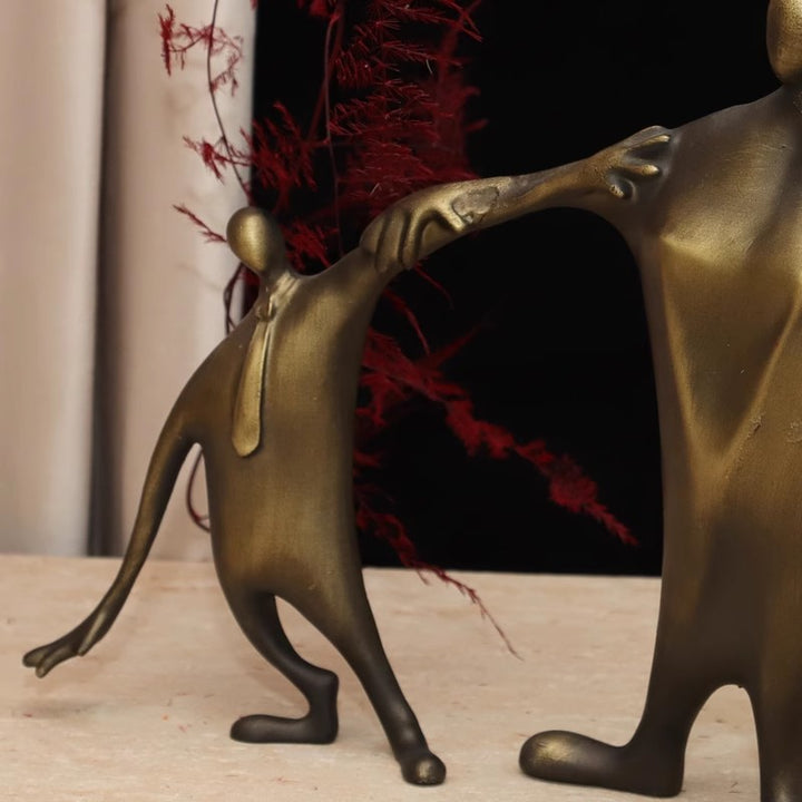 Elegant Abstract Figurative Sculpture