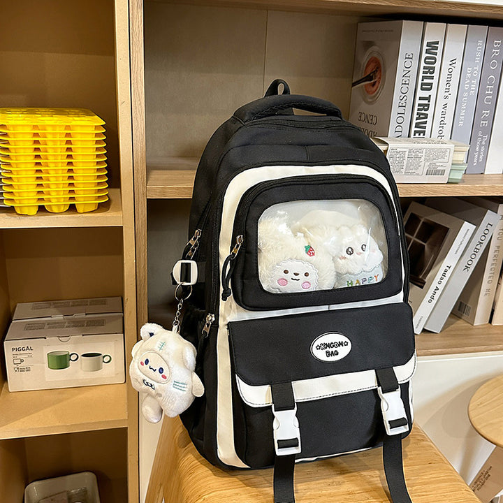 Multi-Functional Transparent Pocket Backpack
