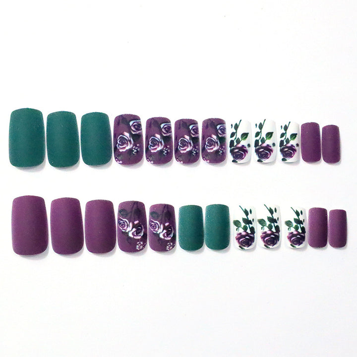 Floral Acrylic Nail Art Enhancements Kalsten 1789915912