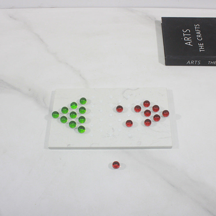 Decorative Marble Board Game Set