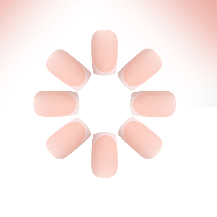 Elegant French Tip Press-On Nails Kalsten