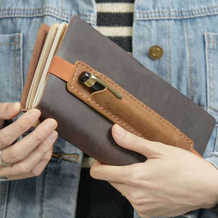 Durable Leather Pencil Holder
